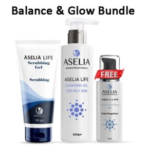 Cleansing Gel For Oily Skin + Scrubbing Gel + Sebo-regulator Gel FREE