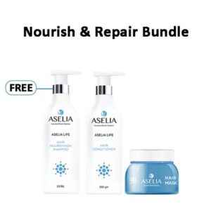 Hair Mask 250 ml + Hair Conditioner 200 ml + FREE Nourishing Shampoo 200 ml